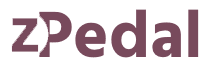 Z-Pedal Footer Logo